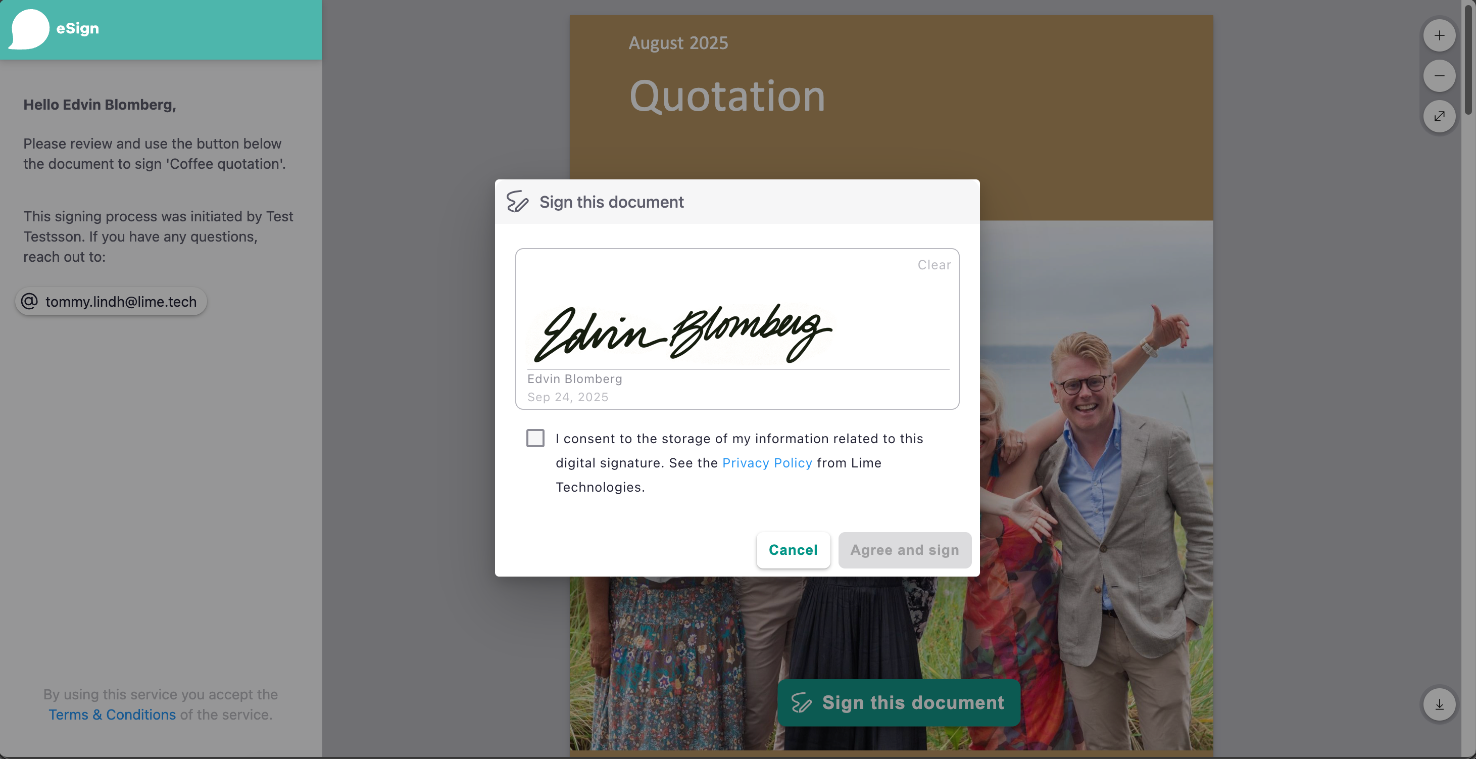 hand-drawn signature